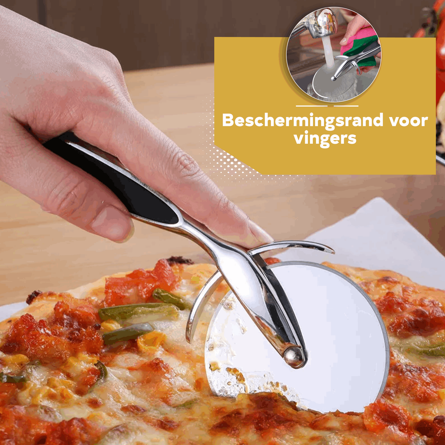 Professionele Pizzasnijder